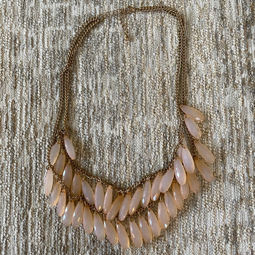 Francesca’s double chain gold necklace